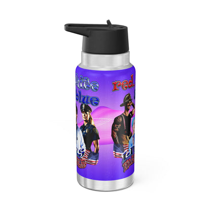 rw&b lives matter - Gator Tumbler, 32oz  (purple-pink wave)