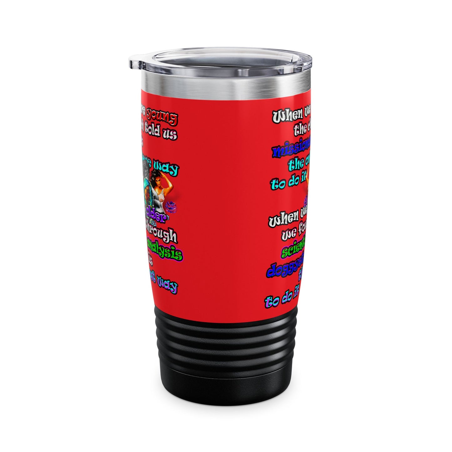 doggystyle - Ringneck Tumbler, 20oz (red)