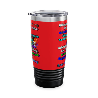 doggystyle - Ringneck Tumbler, 20oz (red)