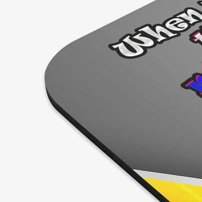 doggystyle - Mouse Pad (Rectangle) (rainbow split)