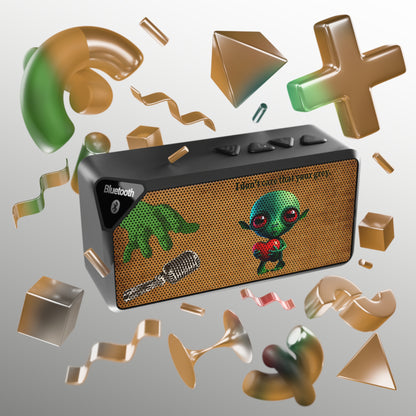 I don't care that your grey - Jabba Bluetooth Speaker (brown papyrus)