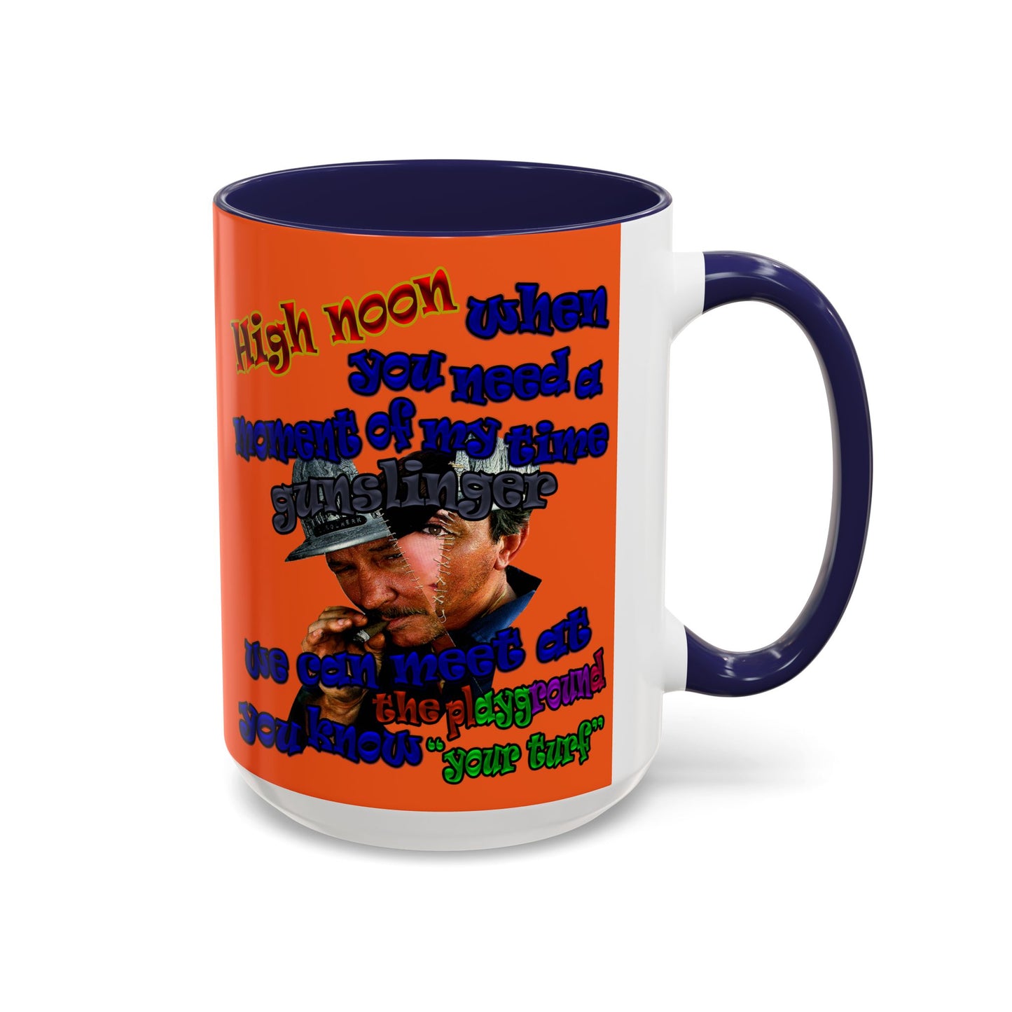 high noon - Accent Mug (orange)