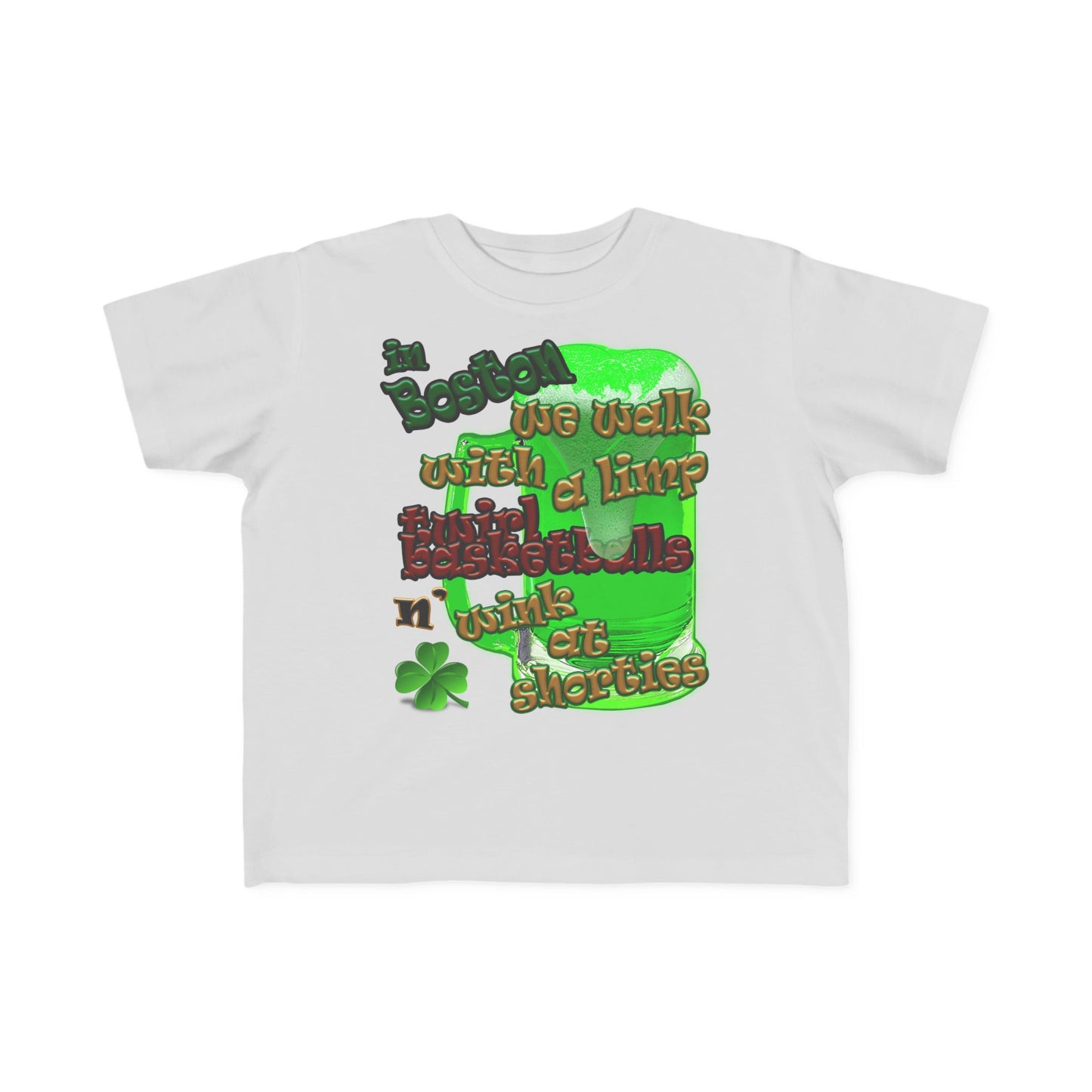 celtics logo - Toddler's Fine Jersey Tee