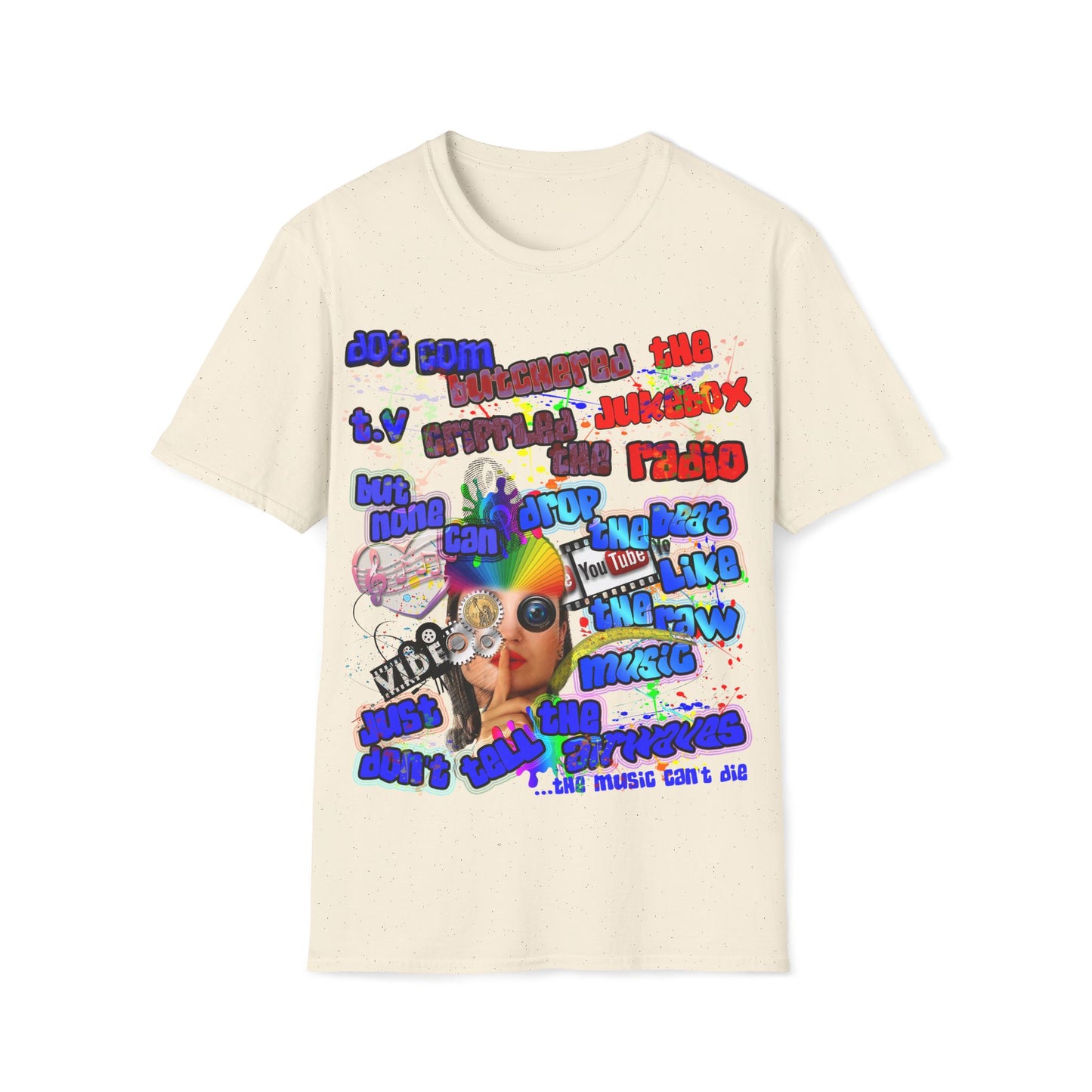 drop the beat - Unisex Softstyle T-Shirt