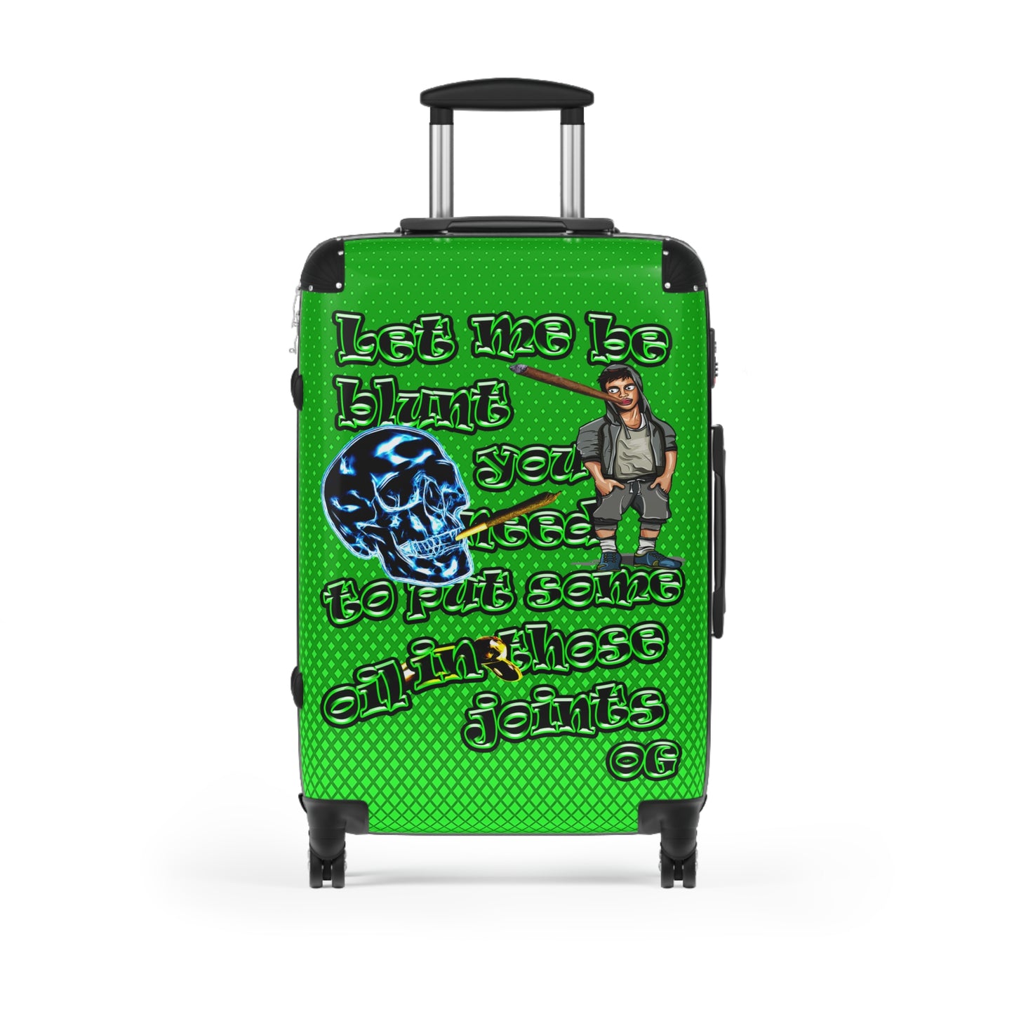og - Suitcase (logo green)