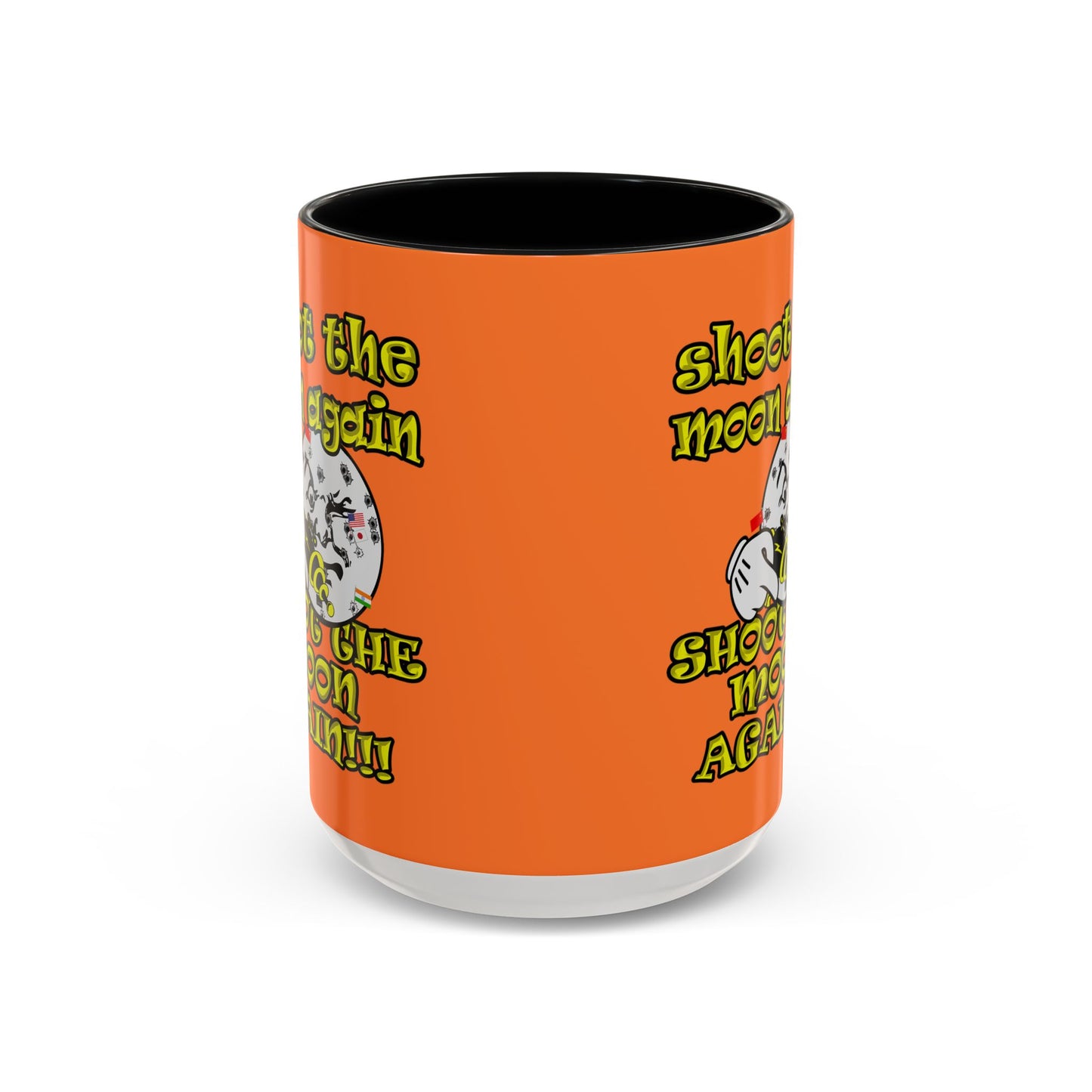 shoot the moon again - Accent Mug (crusta)