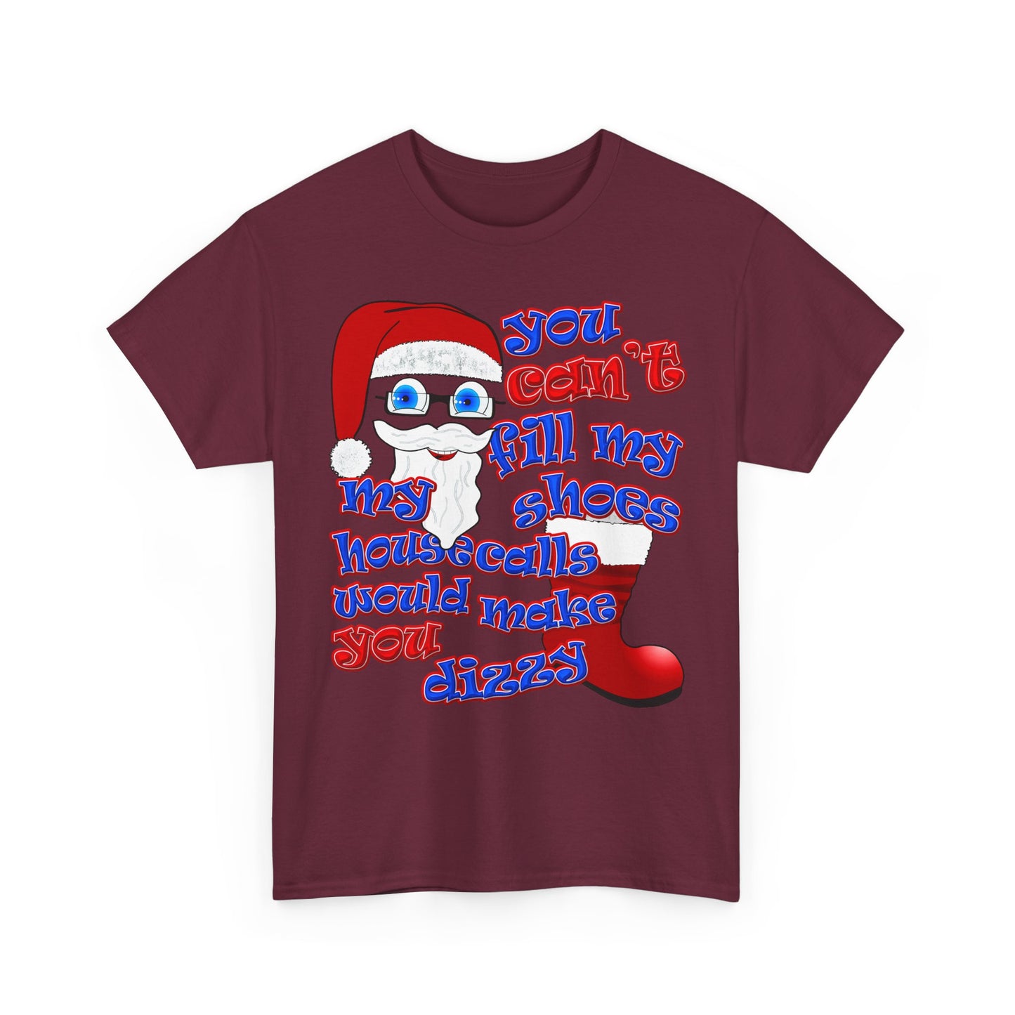santa's shoes - Unisex Heavy Cotton Tee