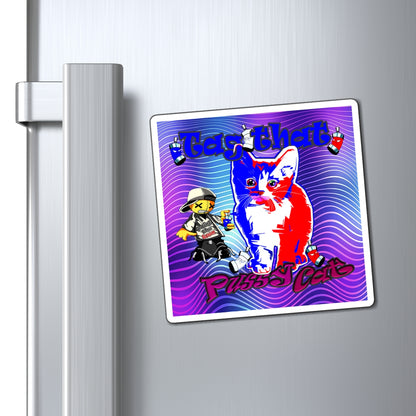 tag that - Magnets - (purple wave)