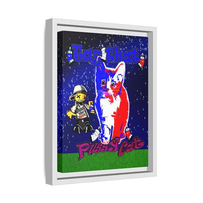 tag that - framed canvas art ('snoops' background)
