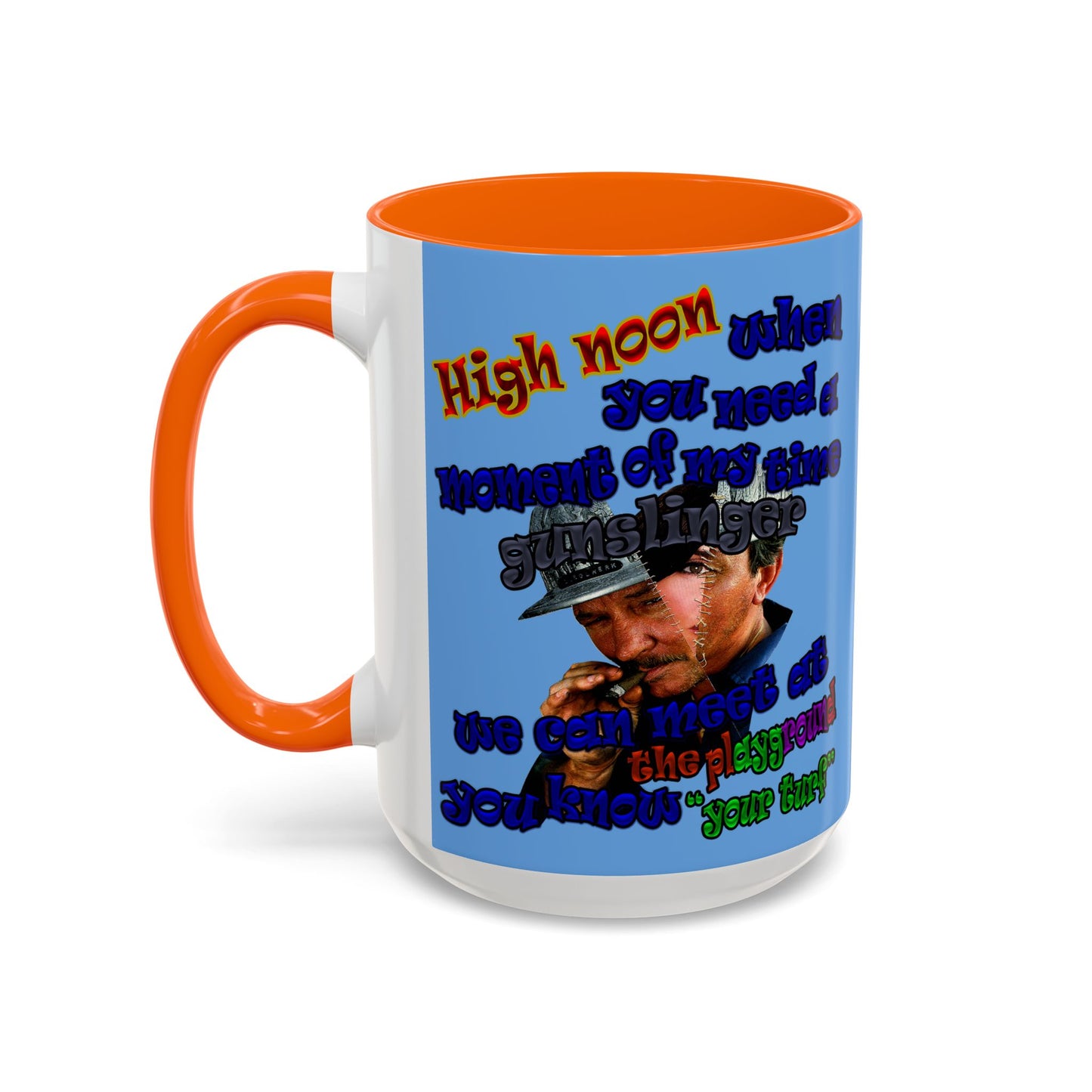 high noon - Accent Mug (light blue)
