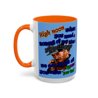 high noon - Accent Mug (light blue)