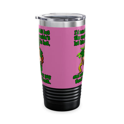 turtle race - Ringneck Tumbler, 20oz (light pink)
