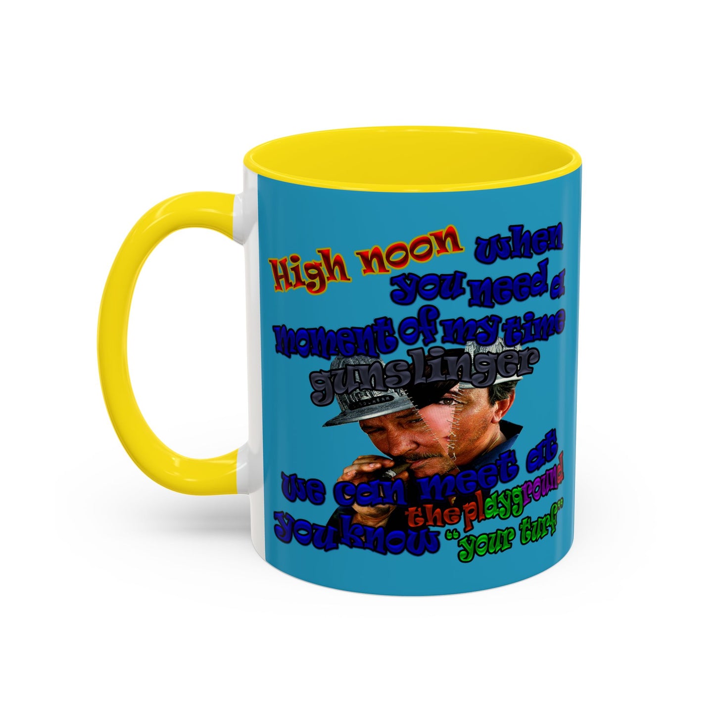 high noon - Accent Mug (turquoise)