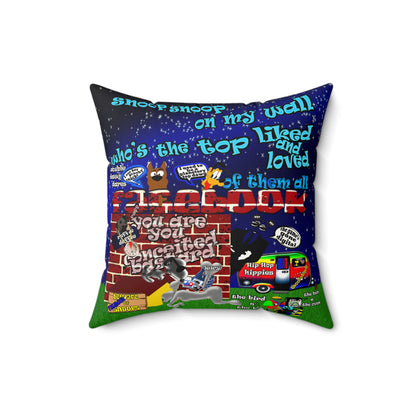 snoops - Faux Suede Square Pillow