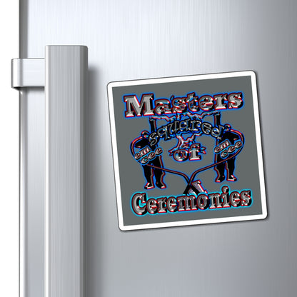 em cee squared - Magnets - (dark grey)