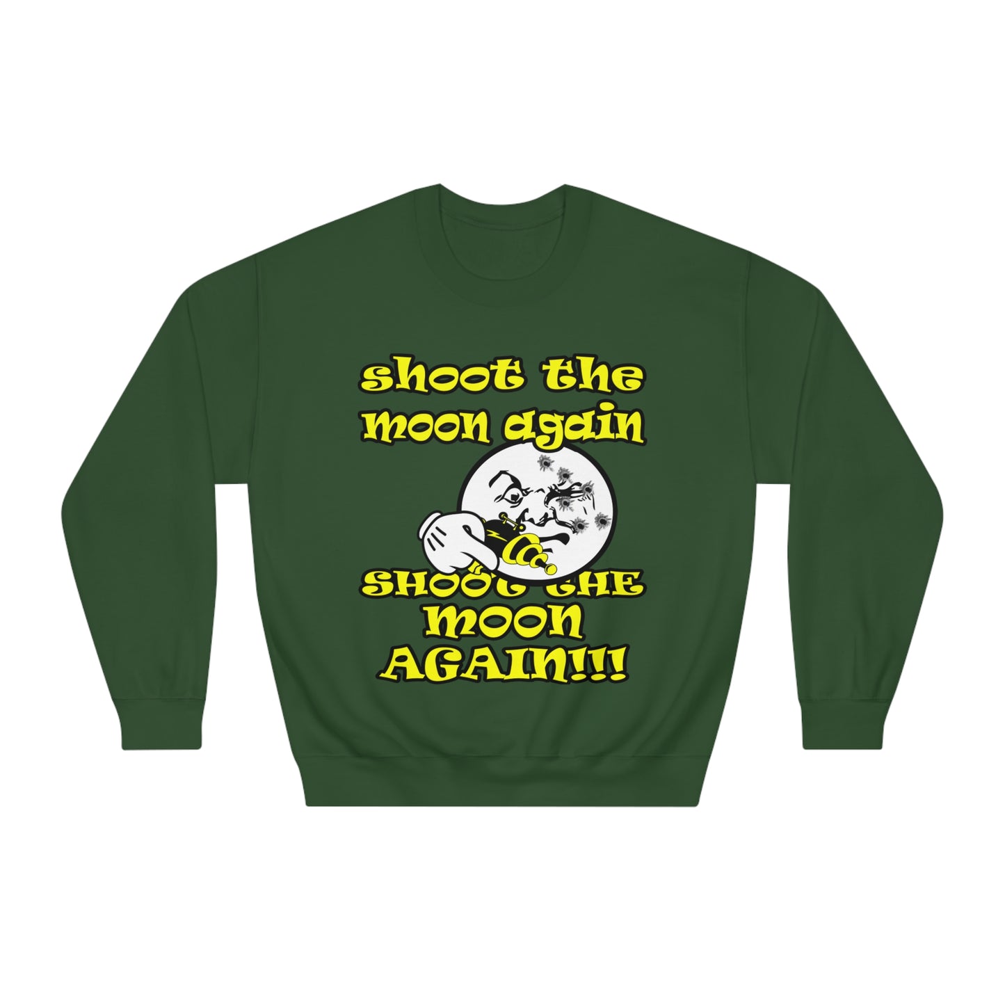 shoot the moon - Unisex DryBlend® Crewneck Sweatshirt