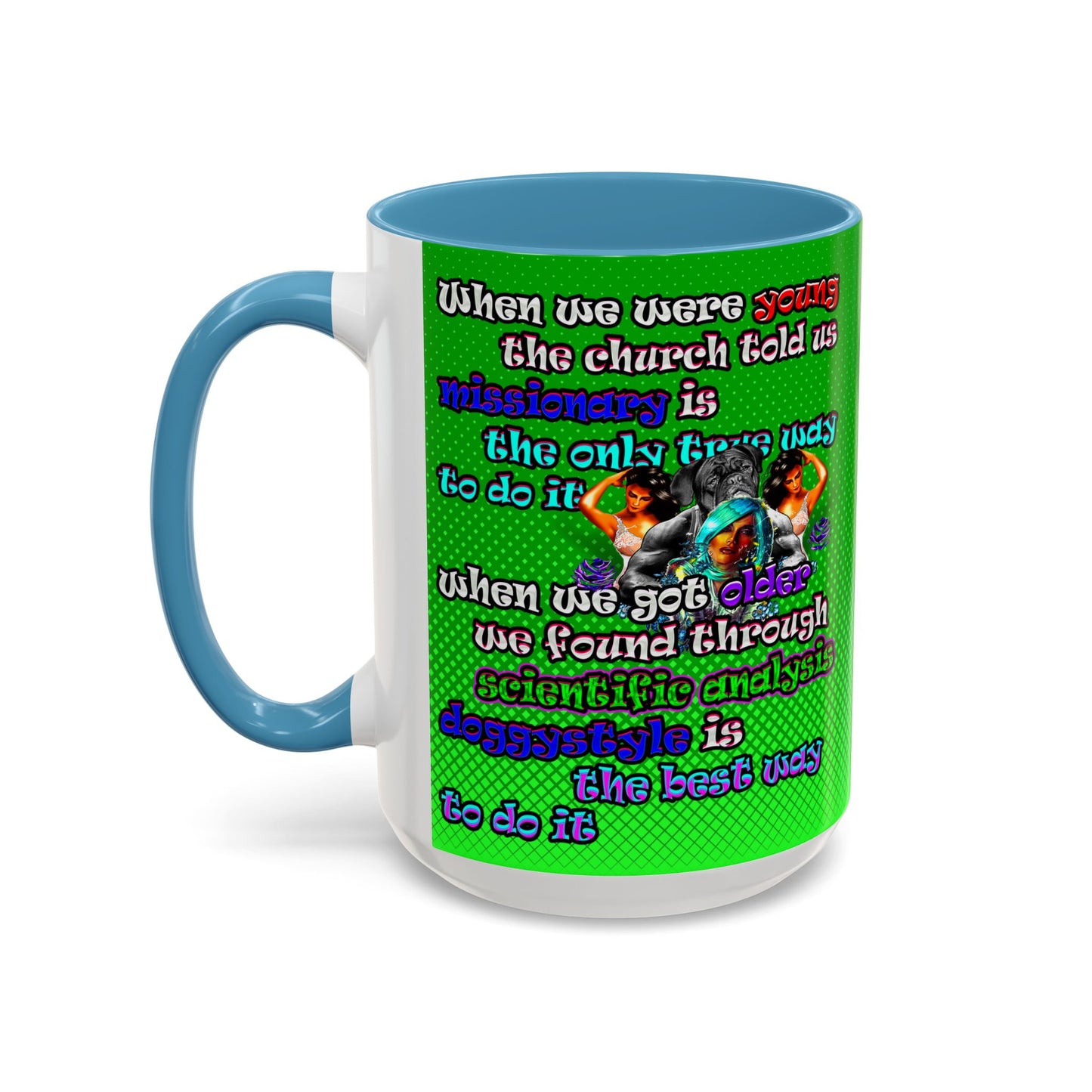 doggystyle - Accent Mug (logo green)
