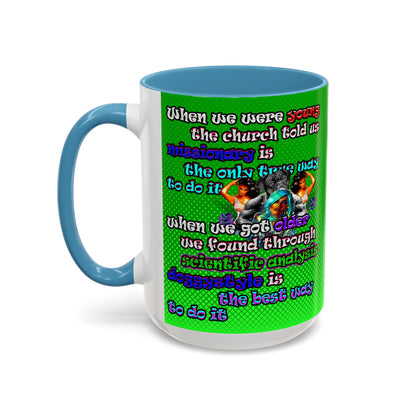 doggystyle - Accent Mug (logo green)