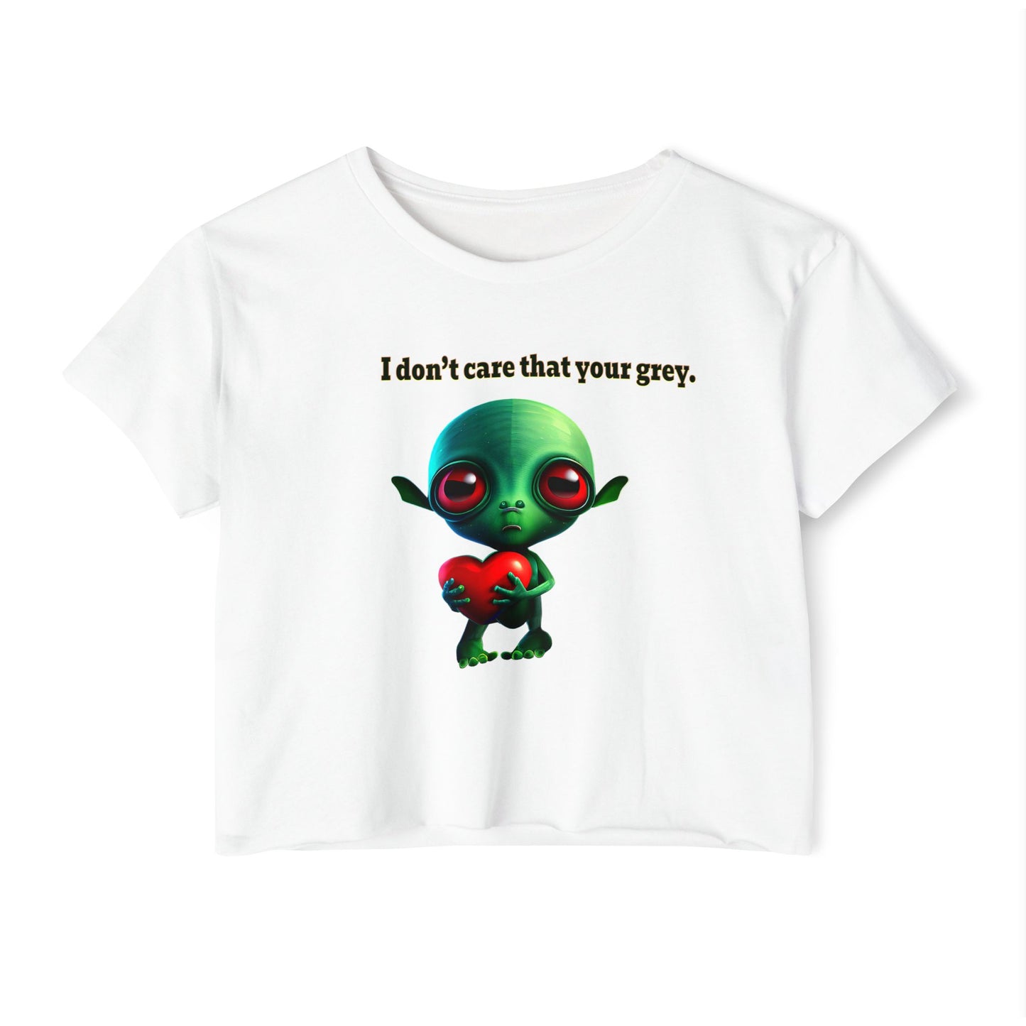 I don't care that your grey - Women's Festival Crop Top