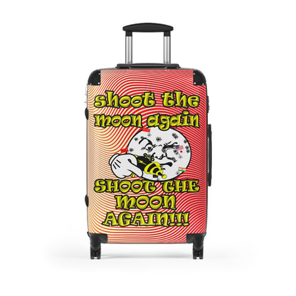 shoot the moon again - Suitcase (yellow-orange wave)
