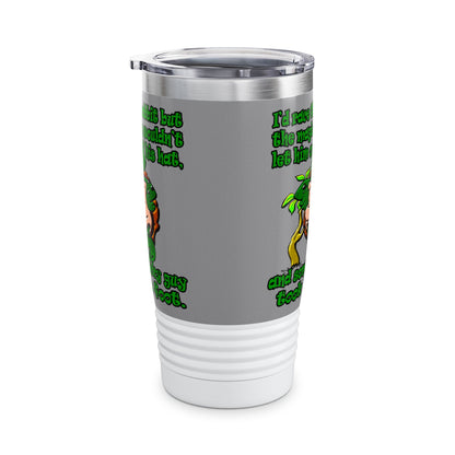turtle race - Ringneck Tumbler, 20oz (grey)