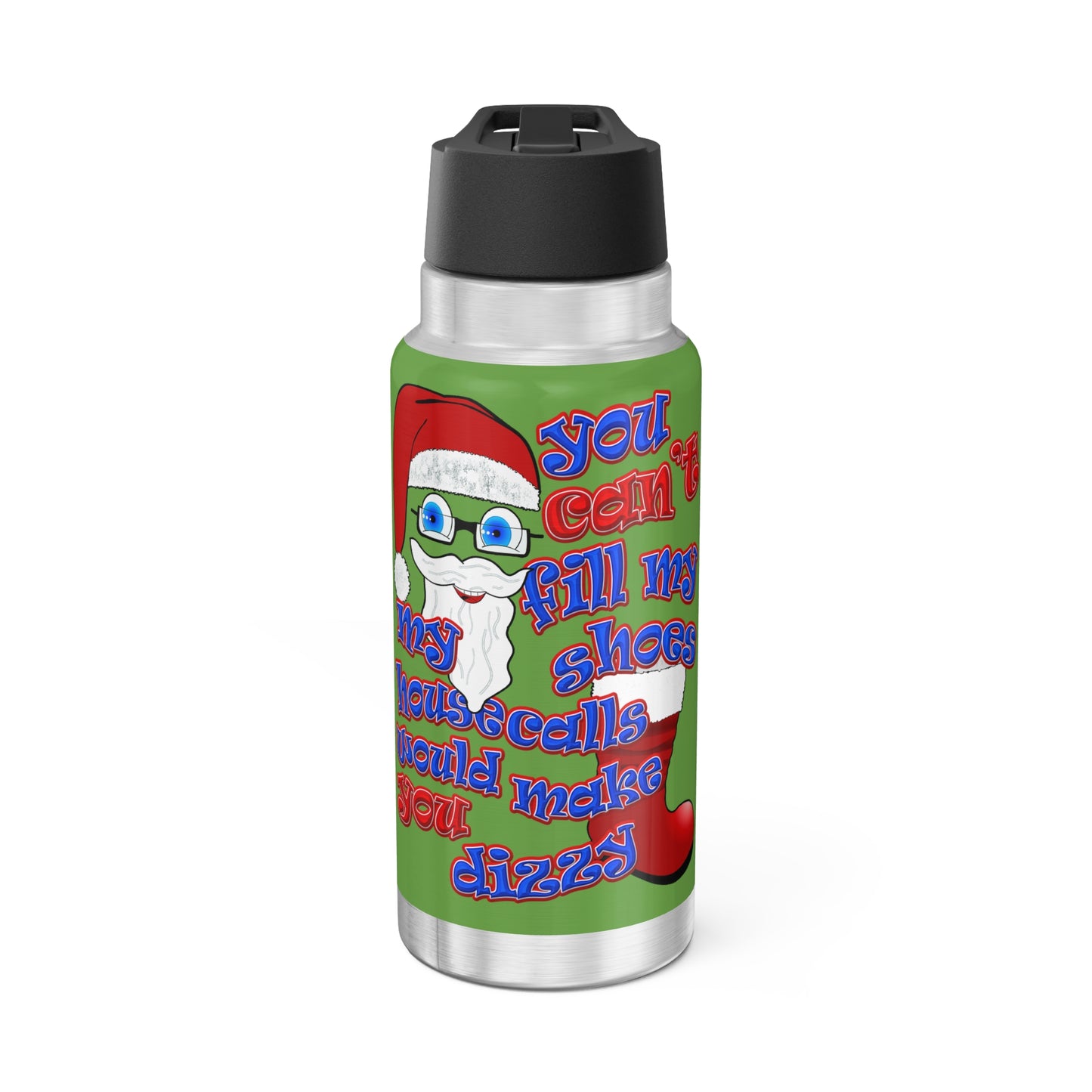 santa's shoes - Gator Tumbler, 32oz (green)