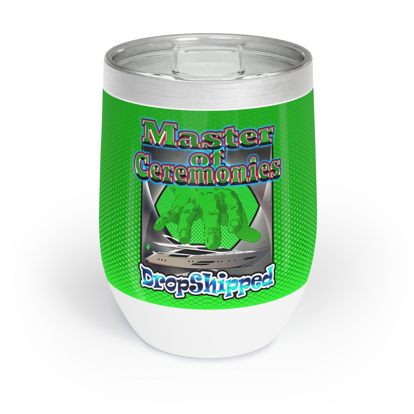 logo - Chill Wine Tumbler (logo green)