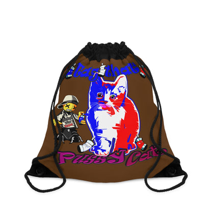 tag that - Drawstring Bag (brown)