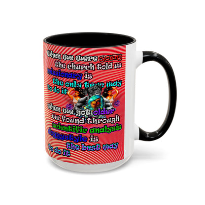 doggystyle - Accent Mug (yellow-orange wave)