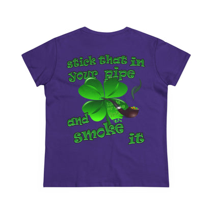 celtics logo - Women's Midweight Cotton Tee