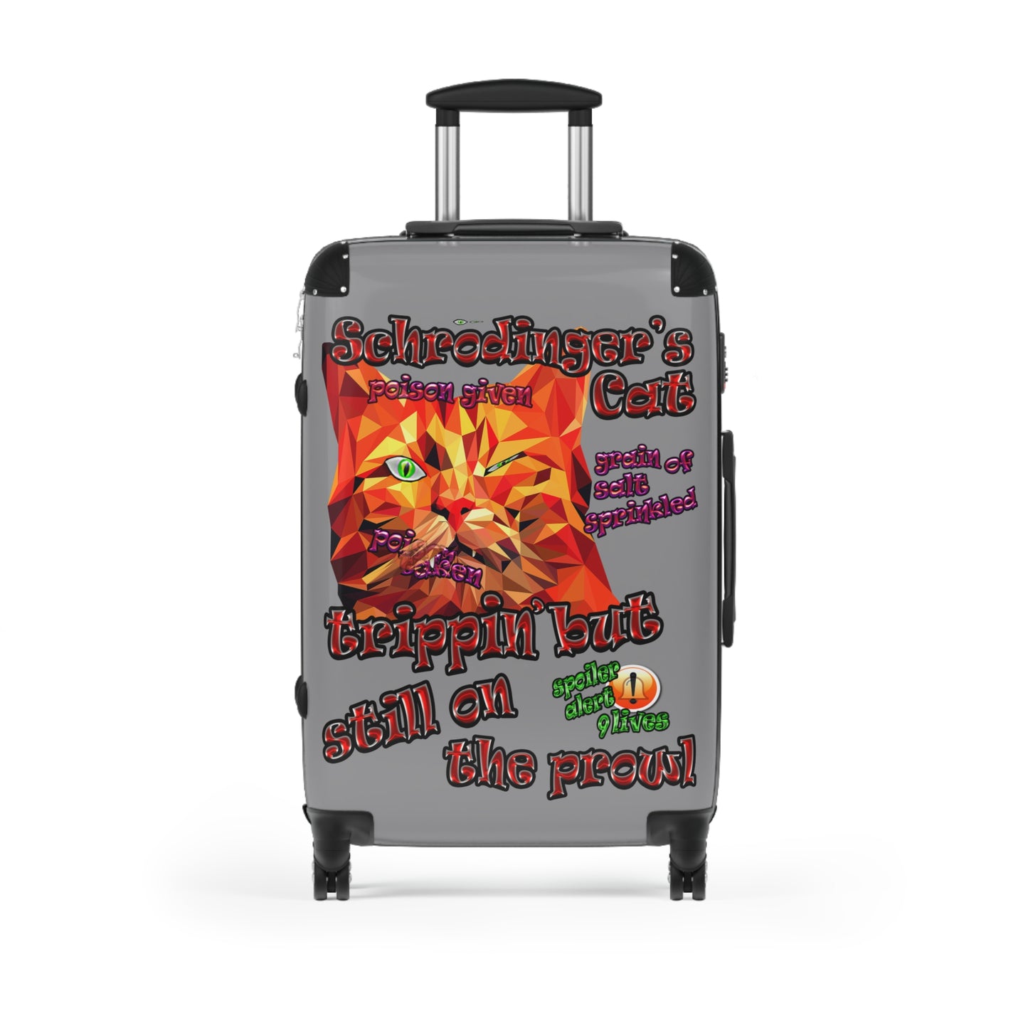schrodinger's cat - Suitcase (grey)