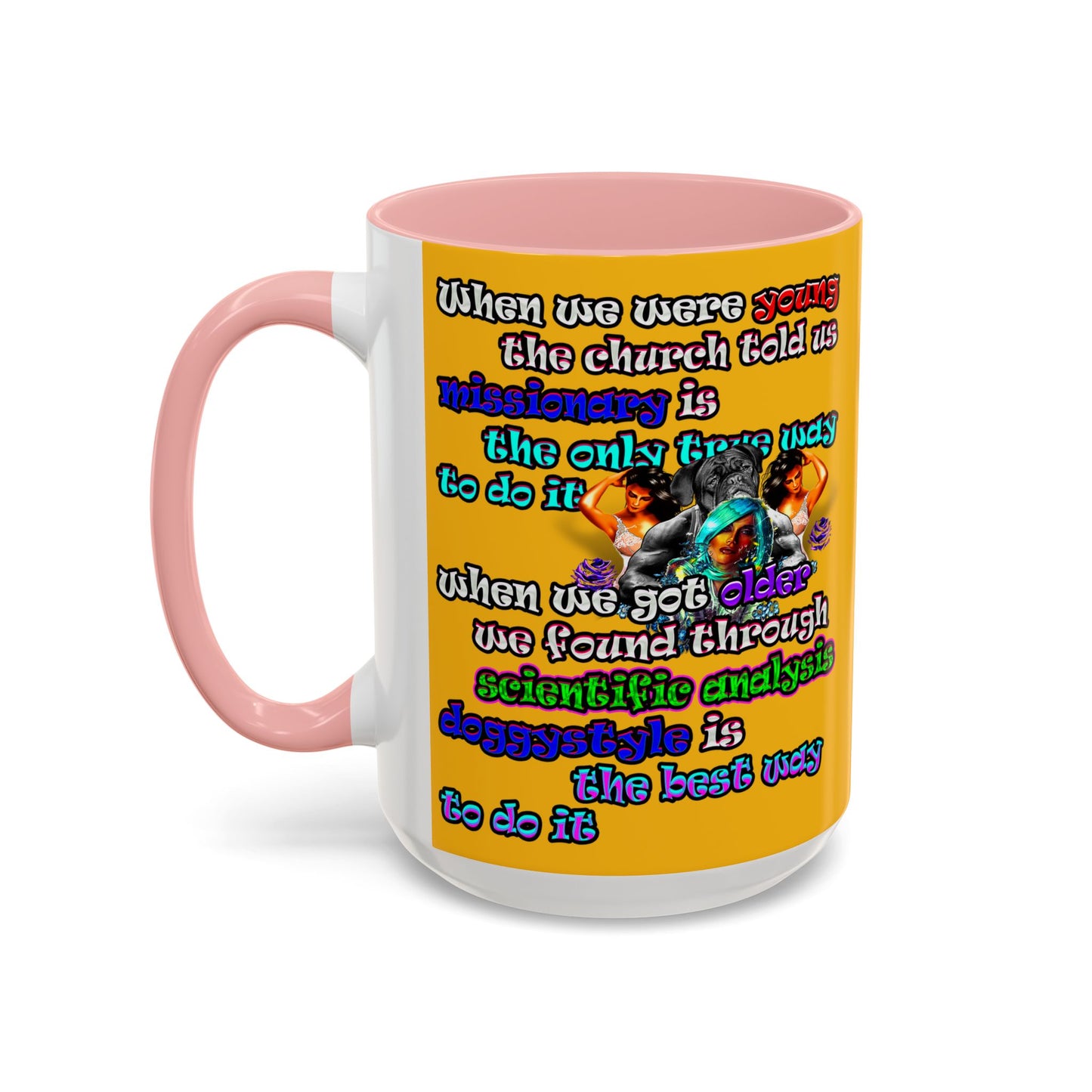 doggystyle - Accent Mug (yellow)