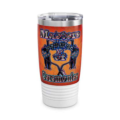em cee squared - Ringneck Tumbler, 20oz (burnt orange)