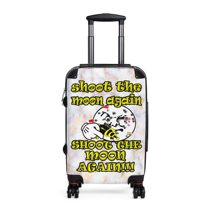 shoot the moon again - Suitcase (white marble)