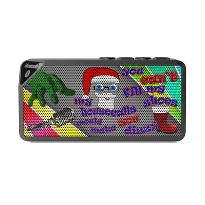 santa's shoes - Jabba Bluetooth Speaker (rainbow split)