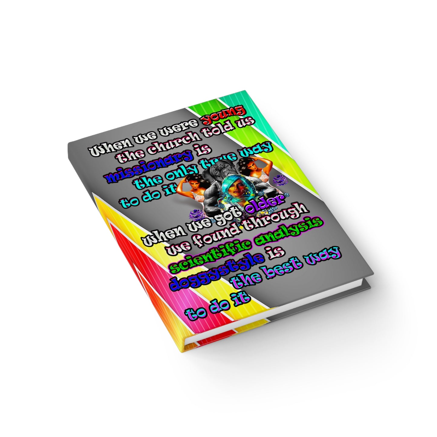 doggystyle - journal-lined (rainbow split)