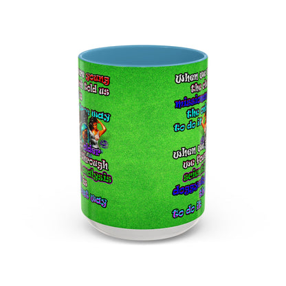 doggystyle - Accent Mug (green turf)