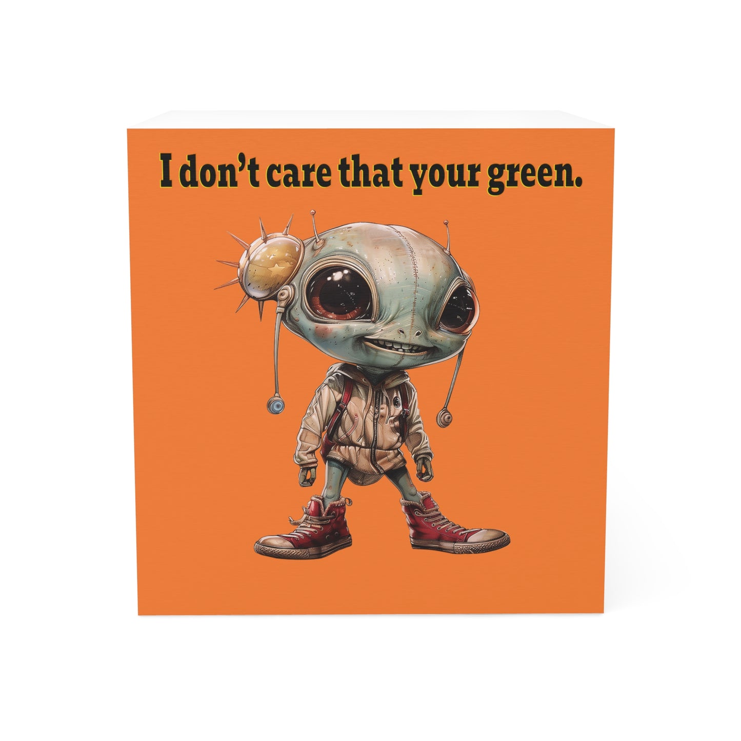 I don't care that your green - note cube (crusta)