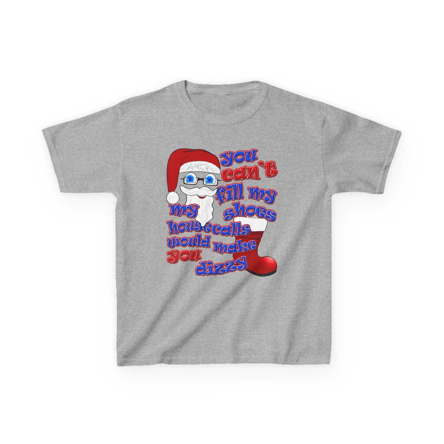 santa's shoes - Kids Heavy Cotton™ Tee