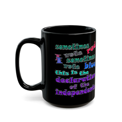 declaration of the independents - Black Mug (black)