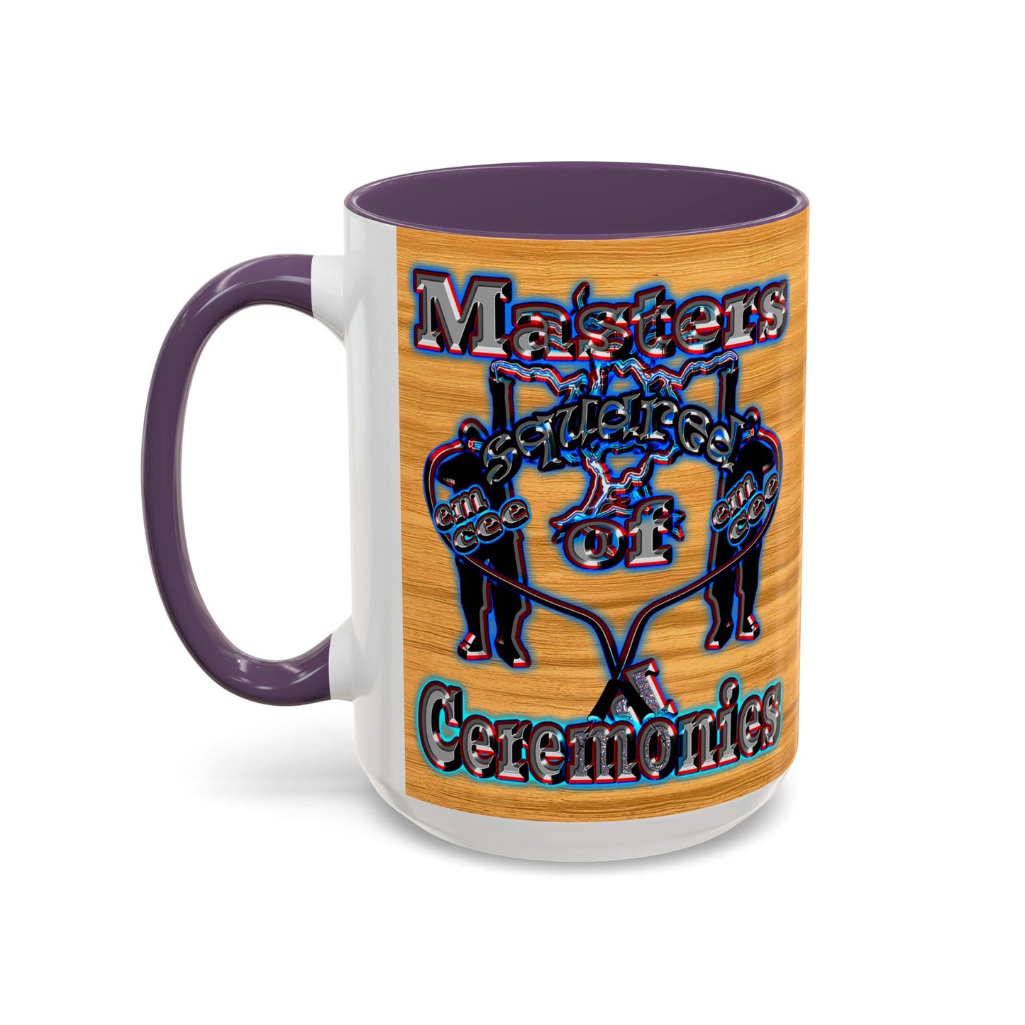em cee squared - Accent Mug (butterscotch wood finish)