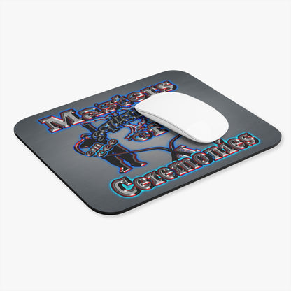 em cee squared - Mouse Pad (Rectangle) (grey-light grey)