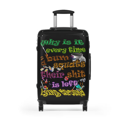 the bum's shit - Suitcase (black)