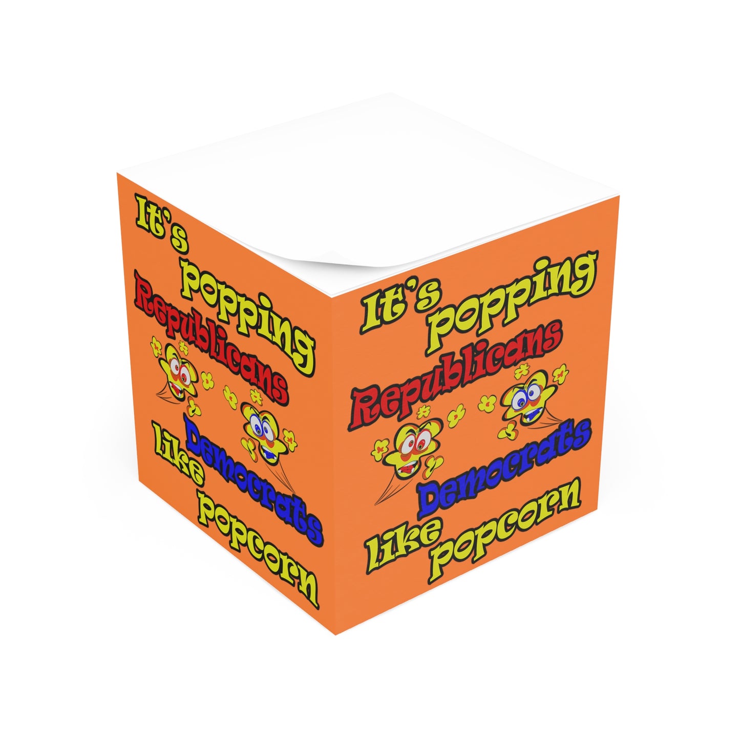popping like popcorn - note cube (crusta)