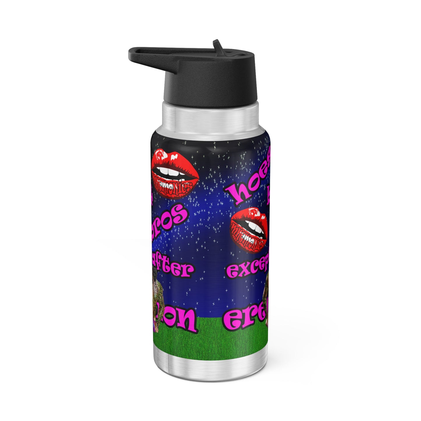 hoes b4 bros - Gator Tumbler, 32oz  ('snoops' background)