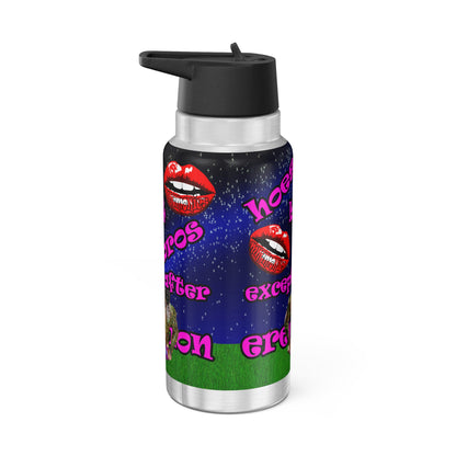 hoes b4 bros - Gator Tumbler, 32oz  ('snoops' background)
