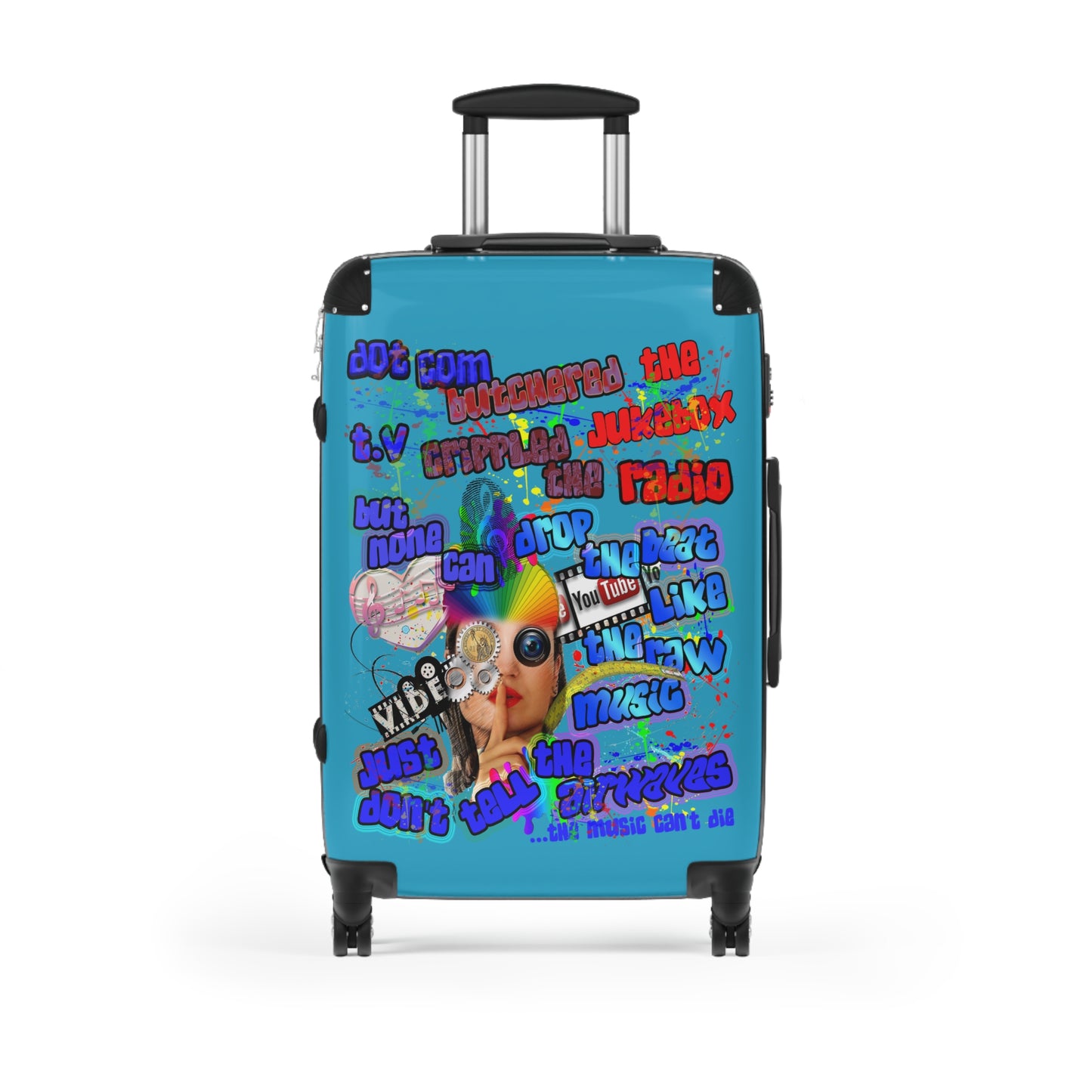 drop the beat - Suitcase (turquoise)