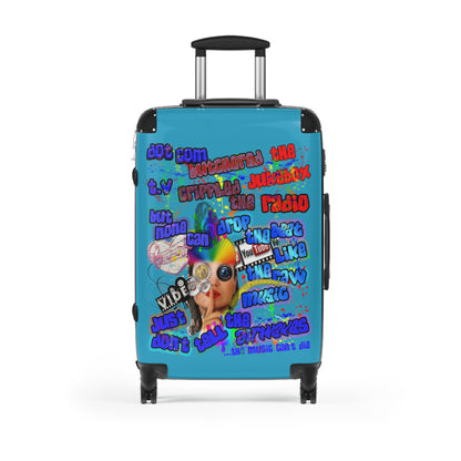 drop the beat - Suitcase (turquoise)