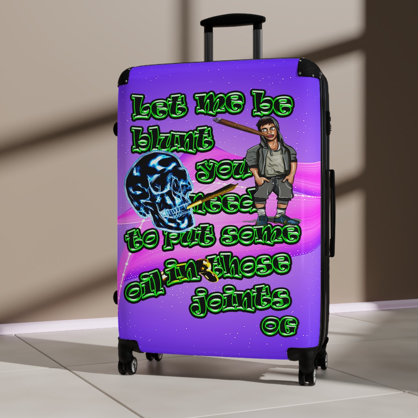 og - Suitcase (purple-pink wave)