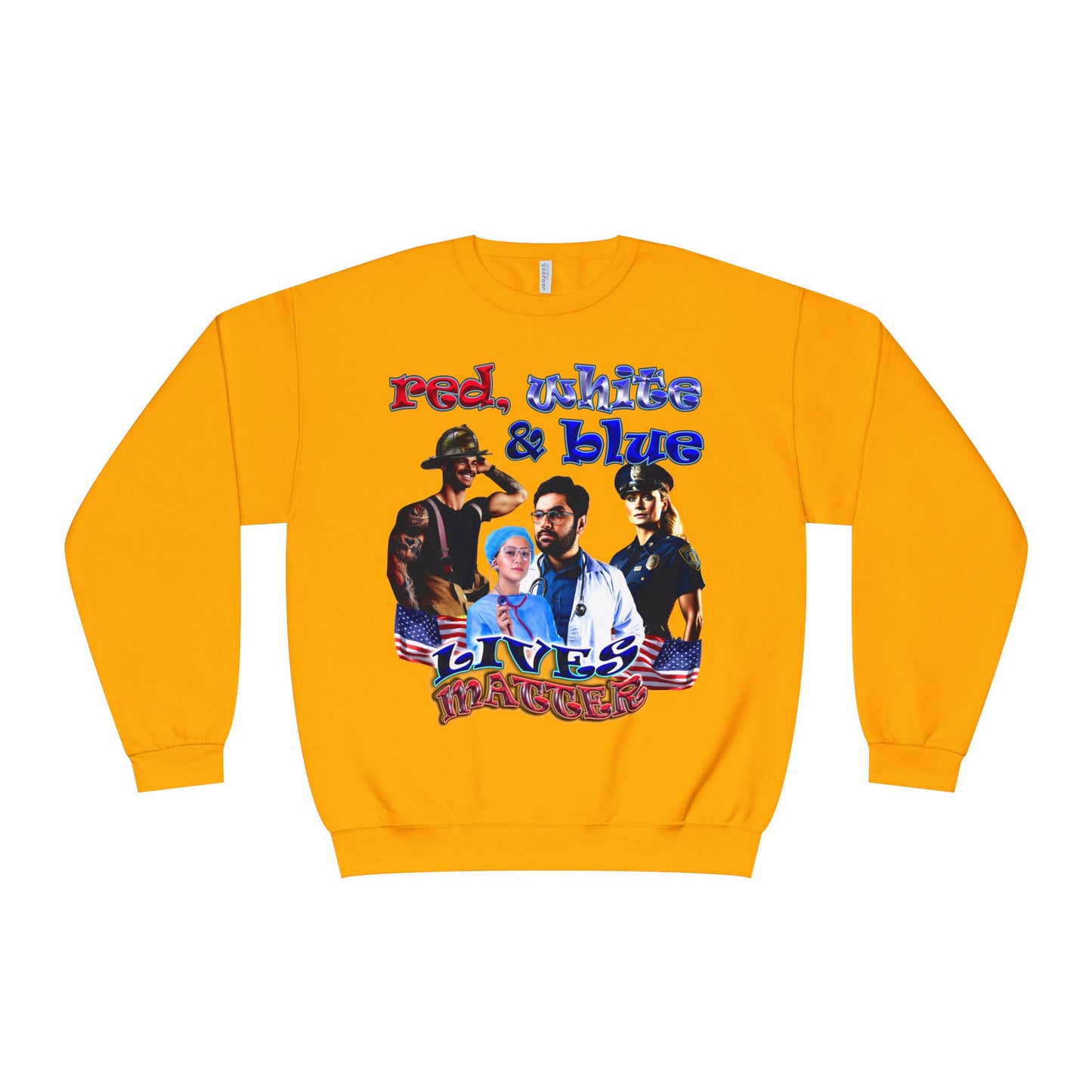rw&b lives matter - Unisex NuBlend® Crewneck Sweatshirt